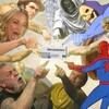 Логотип телеграм канала @kachaemetotmir — Выходи, я на качелях