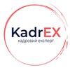 Логотип телеграм -каналу kadrex — KADREX — кадровий експерт