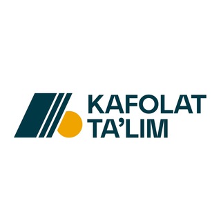 Telegram kanalining logotibi kafolattalim_uz — Kafolat ta'lim - Zamonaviy kasblar markazi