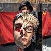 Логотип телеграм канала @kaiangei — мазня говном 🩸🧟‍♀️