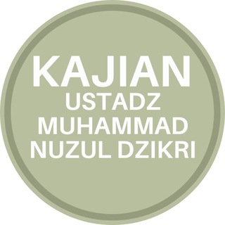 Logo saluran telegram kajian_nuzuldzikri — Kajian Ustadz Muhammad Nuzul Dzikri
