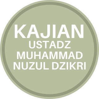 Telegram channel Kajian Ustadz Muhammad Nuzul Dzikri logo