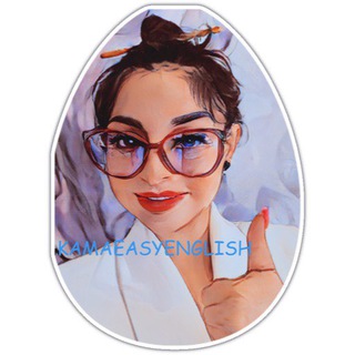 Логотип телеграм канала @kamaeasyeng — KamaEasyEnglish