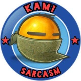 Logo of telegram channel kamisarcasm — ĶÃM¡ SĄŘÇÅ§M