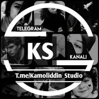Telegram channel Kamoliddin Studio | Rasmiy logo