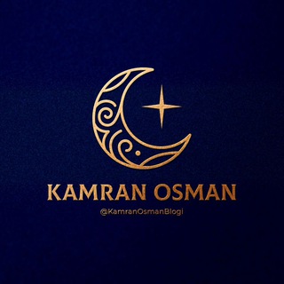 Telegram kanalining logotibi kamranosmanblogi — Kamran Osman saltanati