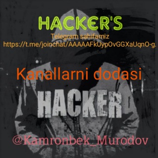 Telegram kanalining logotibi kamronbek_murodov — 🔴Hacker☆⭕️/UYDA QOLING