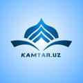 Logo saluran telegram kamtaruz — KAMTAR.UZ
