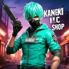 Логотип телеграм канала @kanekiucshop — KANEKI UC SHOP