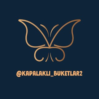 Telegram channel Kapalakli buketlar 🦋 logo