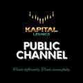 Logo saluran telegram kapitallounge — Kapital Lounge Public