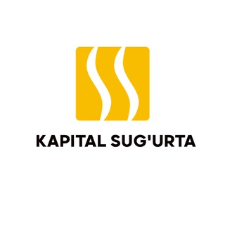 Логотип телеграм канала @kapitalsugurta — KAPITAL SUG´URTA