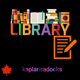 لوگوی کانال تلگرام kaplansadocks — "کتابخانه کاپلان"