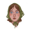 Логотип телеграм канала @kappushit — капуч щит delulu