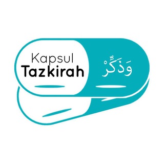 Logo saluran telegram kapsul_tazkirah — Kapsul Tazkirah