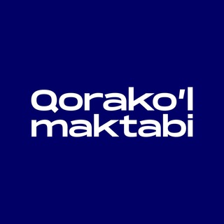 Telegram kanalining logotibi karakulschool — Qorako’l maktabi - Karakul school