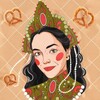Логотип телеграм канала @karinarusscom — Карина на русском