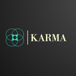 Логотип телеграм канала @karma_io — Karma. Crypto freelance Market