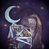 Логотип телеграм канала @karmiccomedy — Кармическая комедия ✨