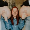 Логотип телеграм канала @karolina_doula — Твоя рыжая доула