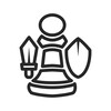 Логотип телеграм канала @karpeshov_chess — Карпешовы PRO шахматы