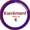 Telegram channel Karrément avec un K logo