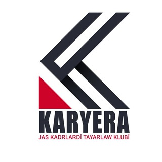 Telegram kanalining logotibi karyera_klubi — "Karyera" - jas kadrlardı tayarlaw klubı