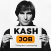 Логотип телеграм канала @kashjob — KashJob | Вакансии Арбитраж