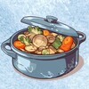 Логотип телеграм канала @kastrulya_i — КАСТРЮЛЯ ИДЕЙ