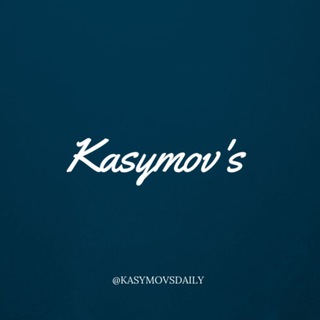 Telegram kanalining logotibi kasymovsdaily — Kasymov's