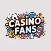 Logo of telegram channel kasynofans — CASINO FANS - FREE BONUS