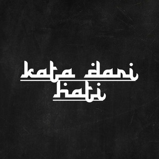 Logo of telegram channel katadarihatichannel — KATA DARI HATI