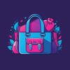 Логотип телеграм канала @katherine_bead_bags — 🌺Katherine 👛Сумки из бусин👛