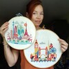 Логотип телеграм канала @katiny_krestiki — Катины крестики🦊🐾Записки неидеальной вышивальщицы.