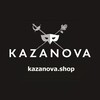 Логотип телеграм канала @kazanova_shop — KAZANOVA сексшоп
