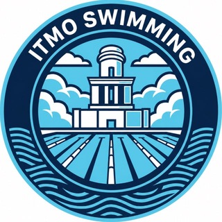 Логотип телеграм канала @kb_swimming — ITMO SWIMMING