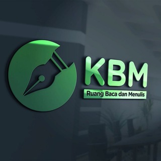 Logo saluran telegram kbmapp — KOMUNITAS BISA MENULIS