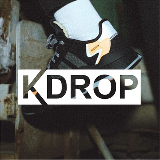 Логотип телеграм -каналу kdropshoes — KDROP 👟