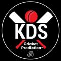 Logo saluran telegram kds_cricket_prediction — KDS CRICKET PREDICTION™