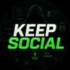 Логотип телеграм канала @keepsocial — KEEPSOCIAL