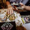 Логотип телеграм канала @kefa_dreams — Кофе, карты и песок🔮
