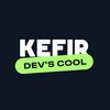 Логотип телеграм канала @kefirdevscool — KEFIR DEV'S COOL