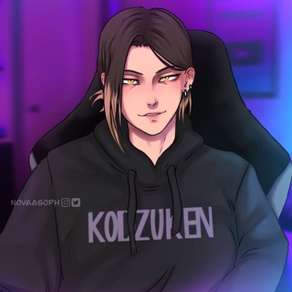Логотип телеграм канала @kenmakozumm — Кенма Козуме.