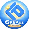 Telegram channel KEP.uz Channel logo