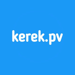 Telegram арнасының логотипі kerekpv — kerek.pv