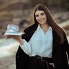 Логотип телеграм канала @kermananocakesmrpl — Торты на заказ Мариуполь и макарон | Kermanano Cakes