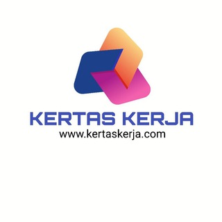 Logotipo del canal de telegramas kertaskerja - KOLEKSI KERTAS KERJA