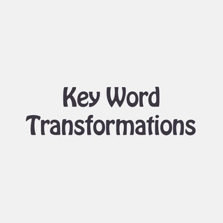 Logo of telegram channel key_word_transformations — Key Word Transformations ...