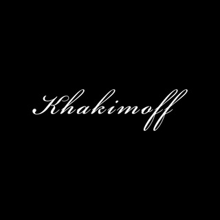 Telegram kanalining logotibi khakimoff_design — Khakimoff | Portfolio