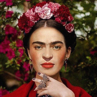 Logotipo del canal de telegramas khalo_f - Frida Kahlo 💐🇲🇽